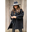 ibzmode Chaqueta Teddy Negra