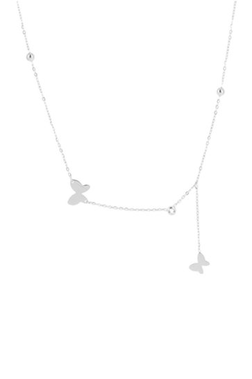 Necklace Butterfly Silver