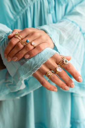 Ringen Blue Turkoois