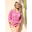 Isla Ibiza Pullover gestrickt Baggy Pink