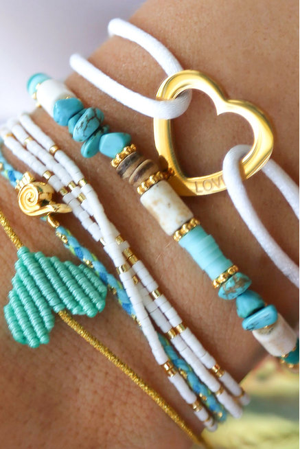 Bracelets Set Tropical Love