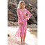 Isla Ibiza Kleid Tie Dye Flower Pink