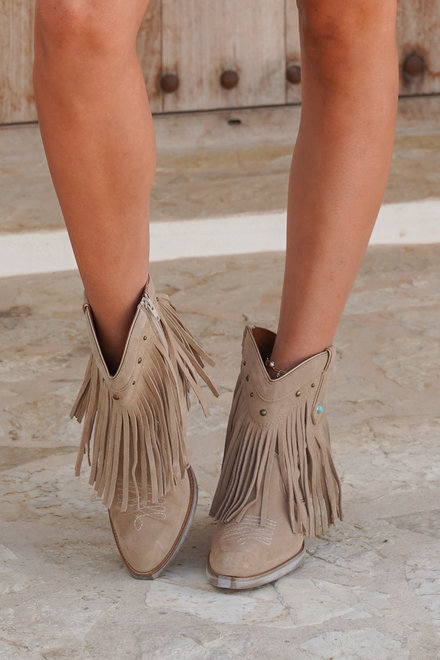 Ankle boots Artico Beige