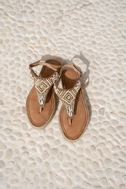 Sandals Shell Ivory