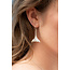 Balibiza Jewels Oorbellen Whale Tail Zilver