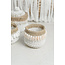 ibzmode living Mandje Crochet Shell