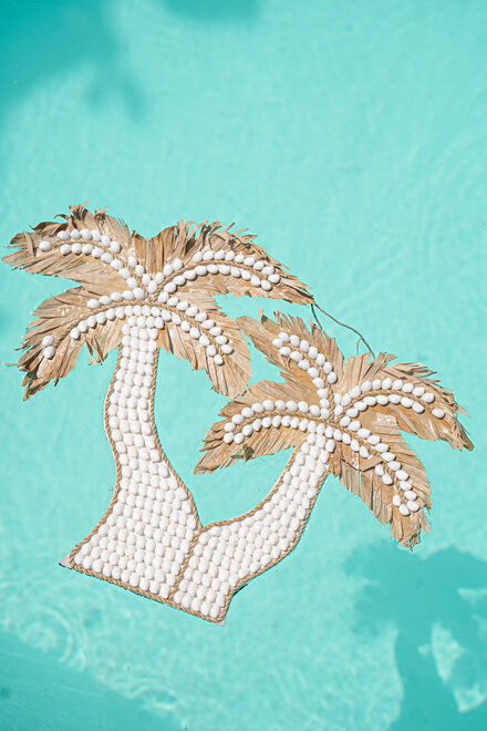 Wall Hanger Palm Tree Double Buteng