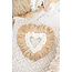 ibzmode living Wall hanger Heart Rose Seagrass