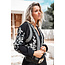 ibzmode Gilet Nina Broderie Noir