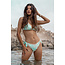 ibzmode Bas de Bikini Ibiza Ecru Turquoise