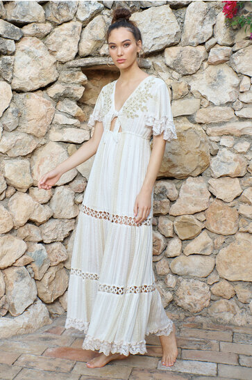 Robe Malia Beige