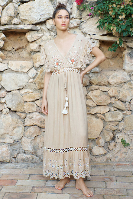 Dress Olivia Beige