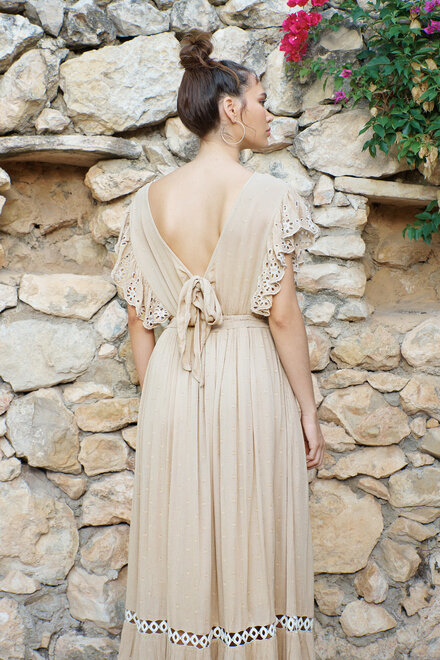 Robe Olivia Beige