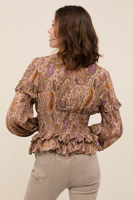 Blusa Delta Camel