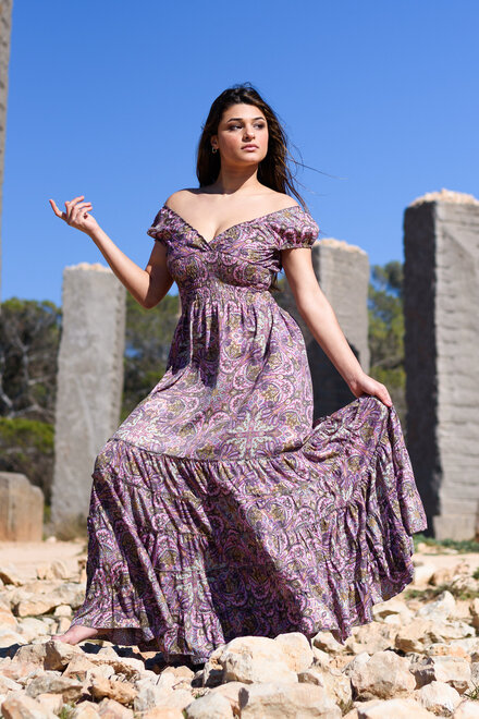 Dress Jellina Purple