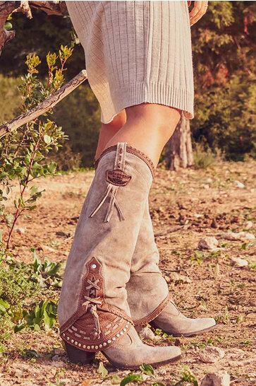 Boots Roxy Silverstone Taupe