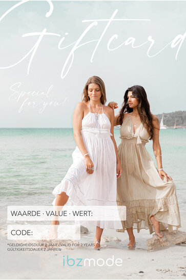 Geschenkgutschein von 25 € bis 250 € Ibzmode