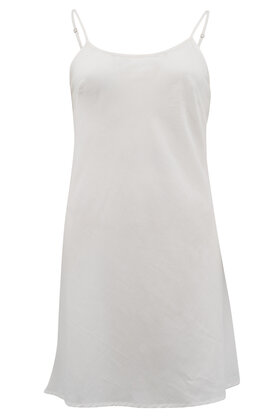 Sous-robe en coton blanc