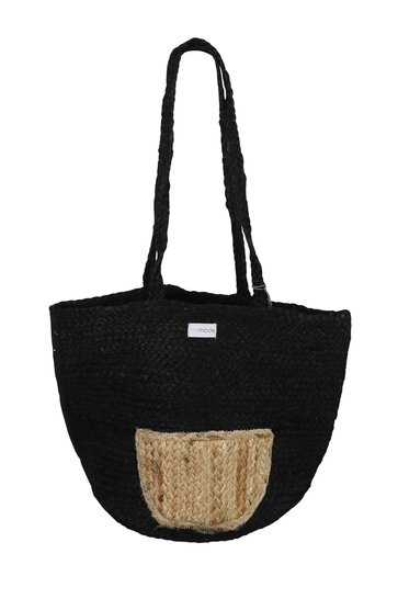 Tasche schwarz gefärbt