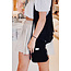 ibzmode Sac à Bandoulière Potli Macramé Noir
