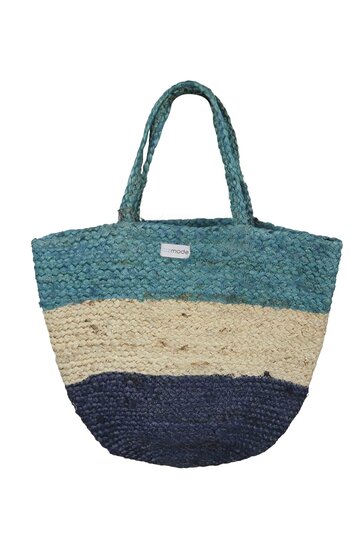 Tasche Streifen Denim