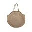 ibzmode Tasche Jute Rund Weiß