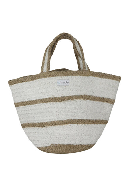 Tas Mini Stripe Wit