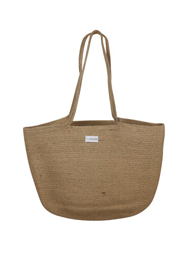 Tasche gewebt natur
