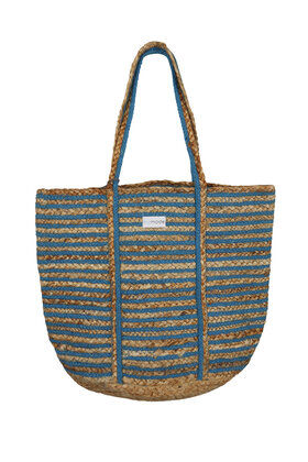 Tasche Streifen Blau