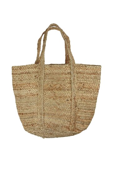 Tasche Jute Geflochten Natur