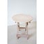 ibzmode living Table pliante ronde Sari Off White