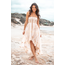 ibzmode Dress Zela Tie Dye Taupe