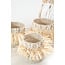 ibzhome Panier Rumbai Naturel