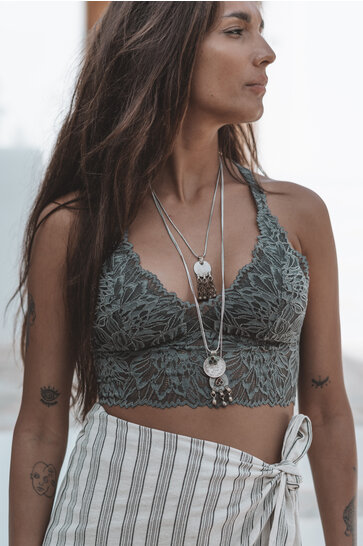Bralette Lina Gris oscuro