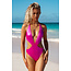 Luli Fama Badpak Deep V Monokini Babes Just Want Sun Roze