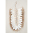 ibzmode living Walldecor Off White Feather