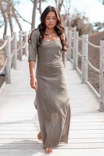 Long Dress Luciano Taupe