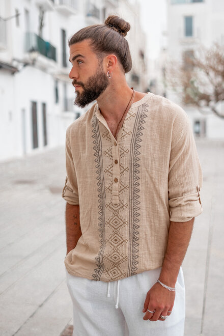 Bluse Javi Sand
