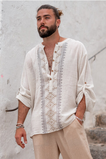 Bohemian herenkleding voor een zomerse stijl Ibizamode