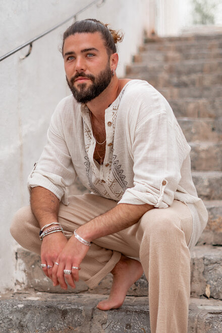 Bluse Javi Beige