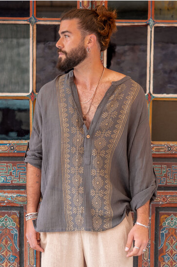 Blouse Javi Raf Antraciet