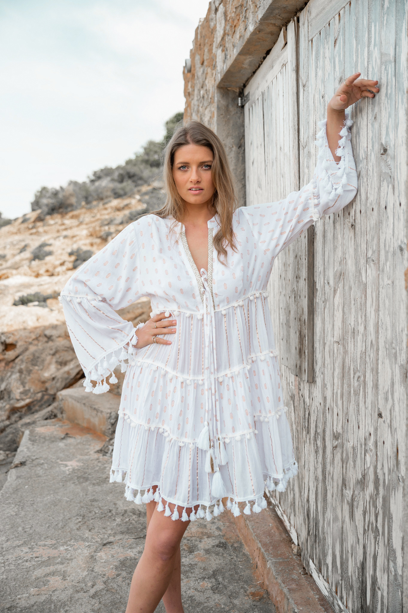 ibzmode Vestido Lois Blanco