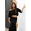 ibzmode Crop Top Zigeuner schwarz