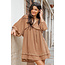 ibzmode Kleid Luz Cognac