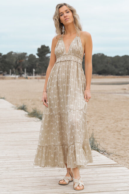 Vestido Halter Chaya Arena