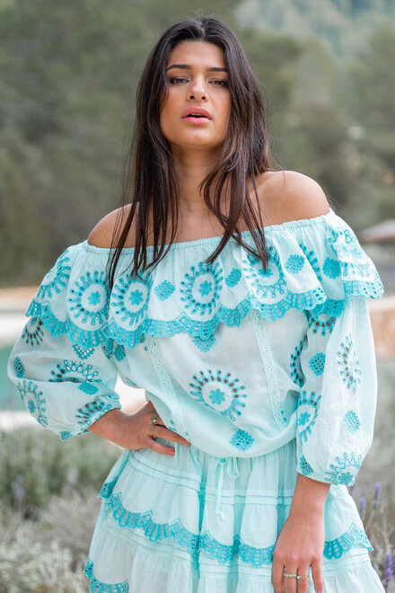 Blusa Lia Menta