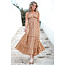 ibzmode Kleid Halfter Chaya Cognac