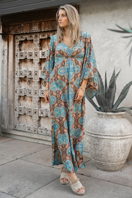 Caftan Ava Bleu