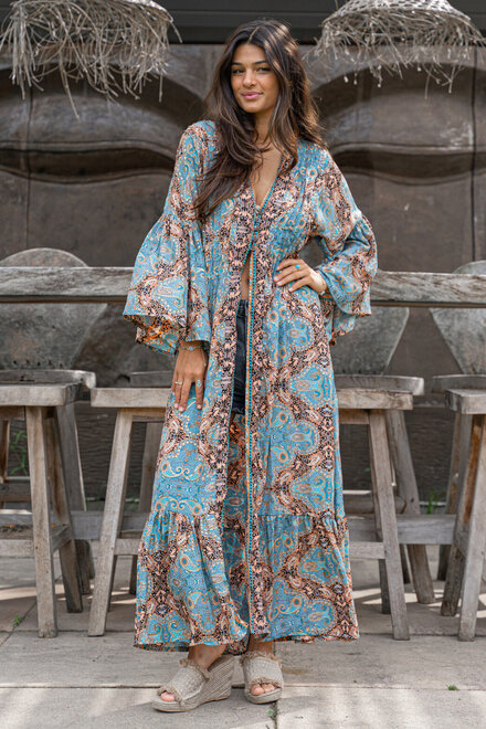 Kimono Carrie Blau
