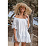 ibzmode Dress Hoja White